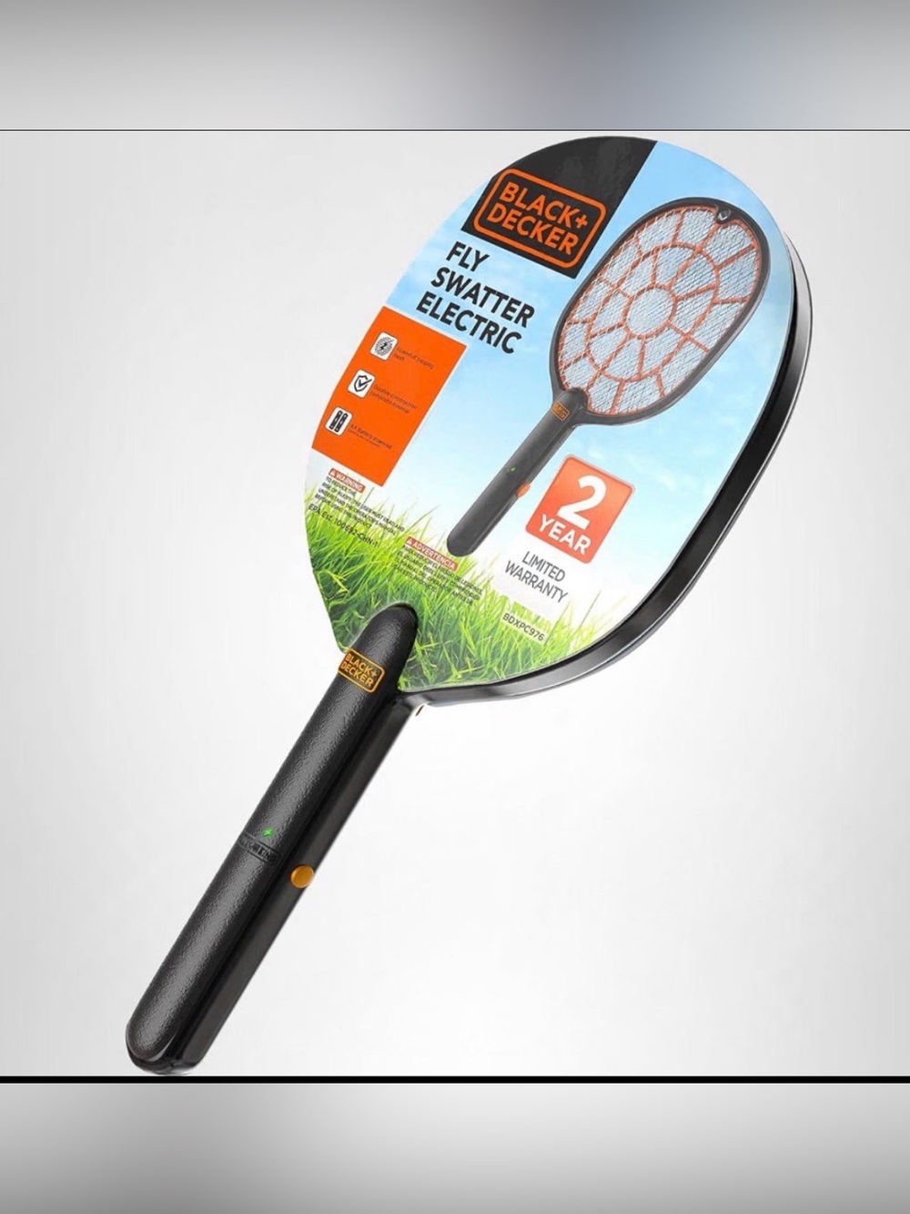 Bug Zapper Racket – Electric Fly Swatter for Gnats
